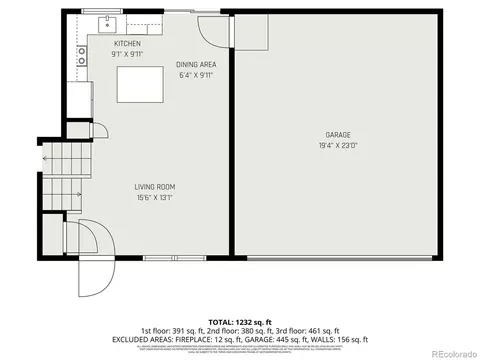 Floorplan - 2608 W 99th Pl, Denver, CO 80260 photo 2 of 3