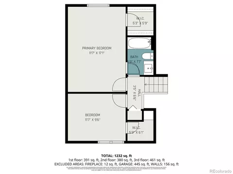 Floorplan - 2608 W 99th Pl, Denver, CO 80260 photo 3 of 3