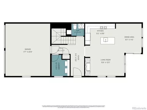 Floorplan - 9000 E Caley Way, Centennial, CO 80111 photo 1 of 2