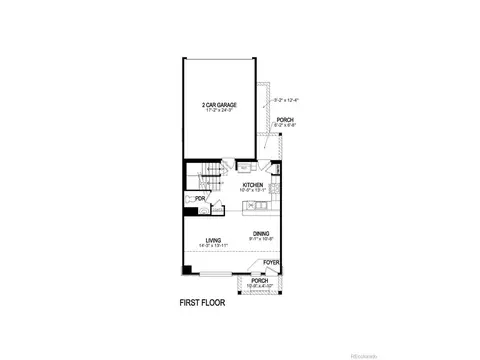 Floorplan - 28244 E 8th Pl, Watkins, CO 80137 photo 1 of 2
