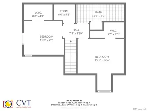 Floorplan - 7340 E 8th Ave #8, Denver, CO 80230 photo 2 of 3