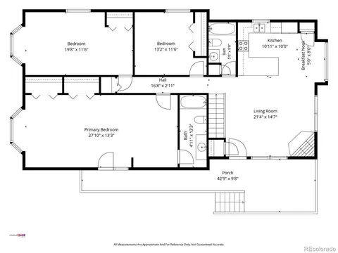 Floorplan - 9030 Rex Ln, Conifer, CO 80433 photo 2 of 3