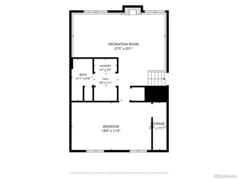 Floorplan - 4345 S Devinney Ct, Morrison, CO 80465 photo 2 of 3