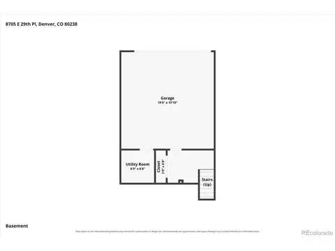 Floorplan - 8705 E 29th Pl, Denver, CO 80238 photo 4 of 4