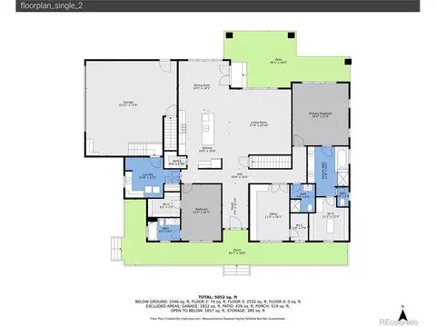 Floorplan - 5365 Eldridge St, Arvada, CO 80002 photo 1 of 3