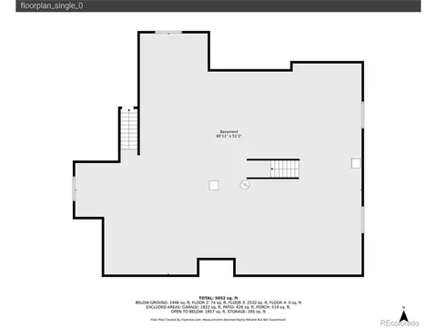 Floorplan - 5365 Eldridge St, Arvada, CO 80002 photo 2 of 3
