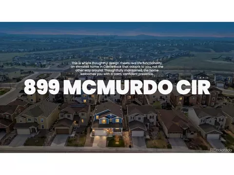 899 Mcmurdo Cir, Castle Rock, CO 80108