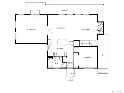 Floorplan - 11744 S Stallion Dr, Pine, CO 80470 photo 2 of 2