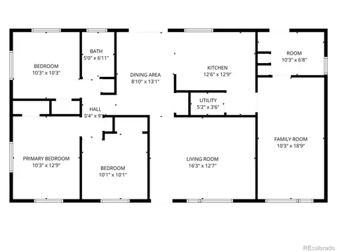 Floorplan - 2991 25th St, Boulder, CO 80304 photo 1 of 1