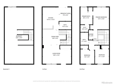 Floorplan - 22735 E Ottawa Pl, Aurora, CO 80016 photo 1 of 2