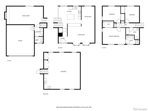 Floorplan - 7183 E Warren Dr, Denver, CO 80224 photo 1 of 4