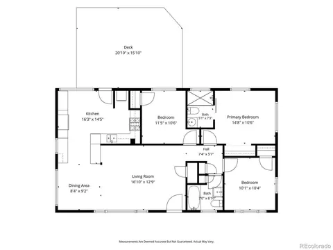 Floorplan - 2070 Jay St, Edgewater, CO 80214 photo 1 of 1