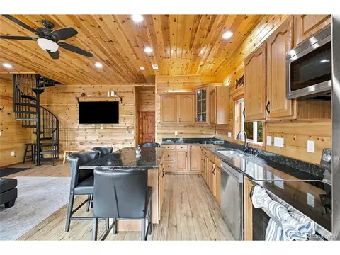 Kitchen - 126 Warrior Cir, Como, CO 80456 photo 4 of 5