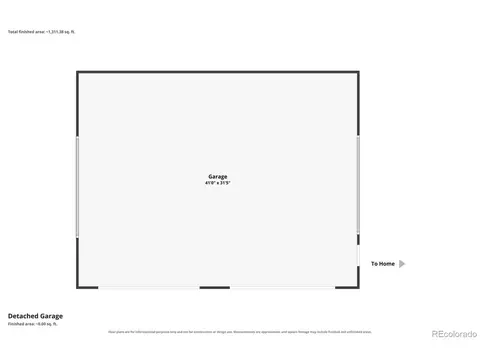 Floorplan - 388 Clark Rd, Bailey, CO 80421 photo 2 of 3