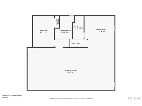 Floorplan - 16796 E Kent Dr, Aurora, CO 80013 photo 2 of 3