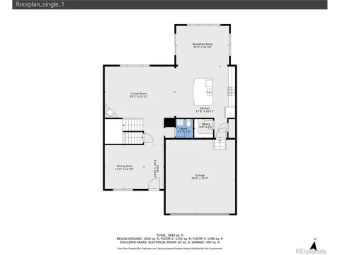 Floorplan - 3310 Quicksilver Rd, Frederick, CO 80516 photo 2 of 4