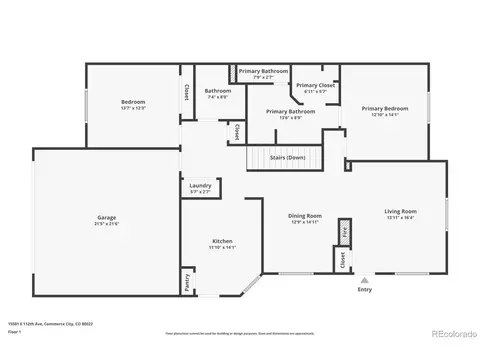 Floorplan - 15501 E 112th Ave #19A, Commerce City, CO 80022 photo 1 of 3