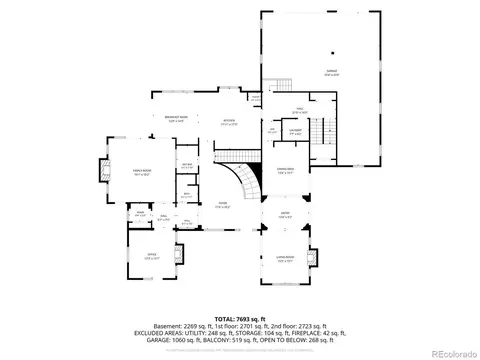 Floorplan - 7680 E 6th Ave, Denver, CO 80230 photo 2 of 3
