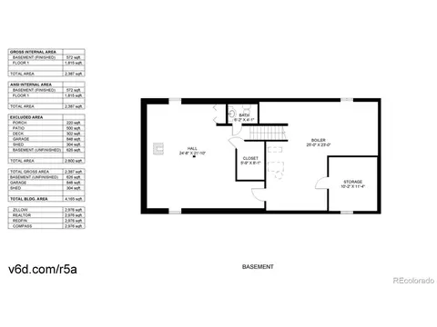 Floorplan - 4160 Converse Rd, Bennett, CO 80102 photo 2 of 2