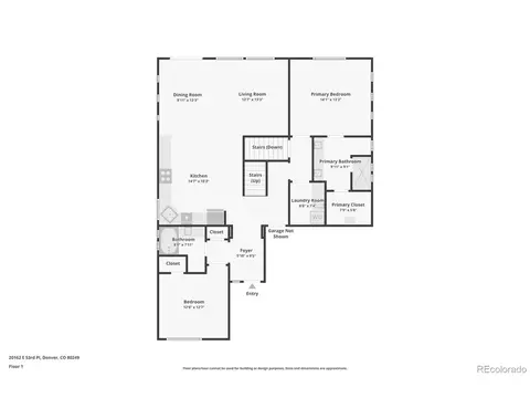 Floorplan - 20162 E 53rd Pl, Denver, CO 80249 photo 1 of 4