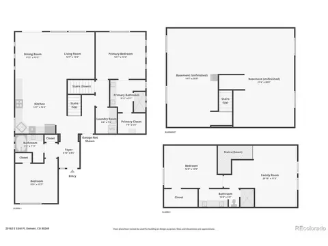 Floorplan - 20162 E 53rd Pl, Denver, CO 80249 photo 4 of 4