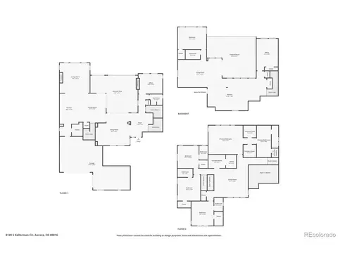 Floorplan - 8149 S Kellerman Cir, Aurora, CO 80016 photo 1 of 1