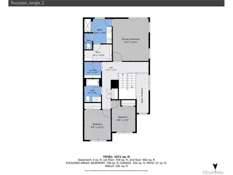 Floorplan - 310 Bennett Ave, Bennett, CO 80102 photo 3 of 4