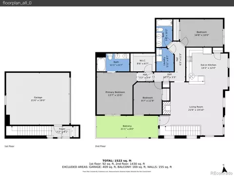 Floorplan - 7243 S Millbrook Ct #E, Aurora, CO 80016 photo 3 of 3