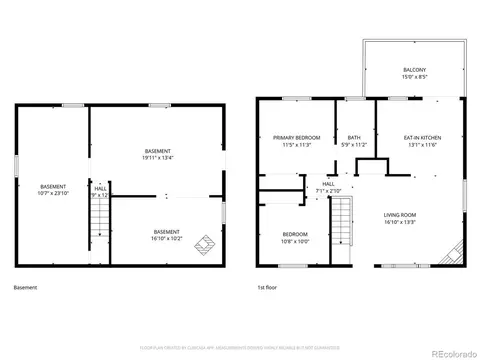 Floorplan - 10215 Crystal Dr, Morrison, CO 80465 photo 1 of 1