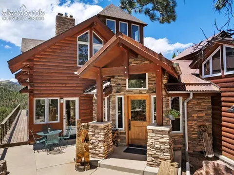 Exterior - 2416 Aspen Meadows Ln, Guffey, CO 80820 photo 3 of 6