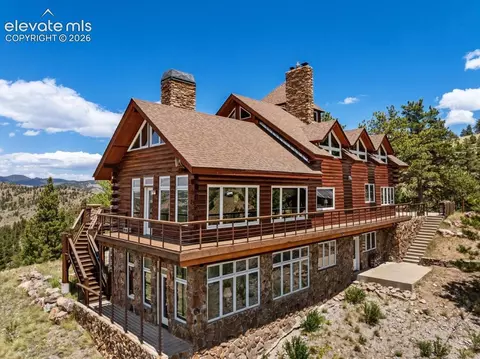 Exterior - 2416 Aspen Meadows Ln, Guffey, CO 80820 photo 1 of 6
