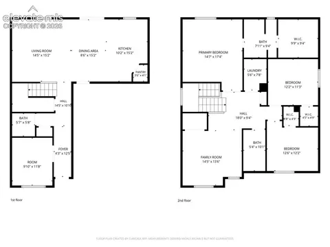 Floorplan - 11036 Bossett Dr, Peyton, CO 80831 photo 1 of 1