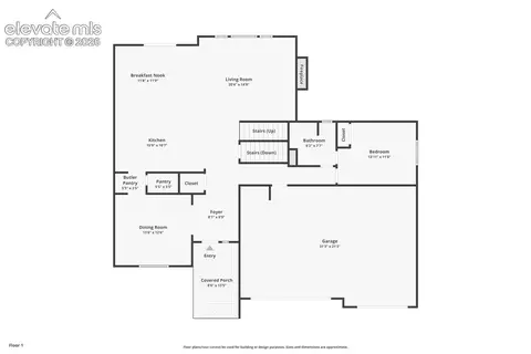 Floorplan - 10249 Mt Lincoln Dr, Peyton, CO 80831 photo 1 of 4