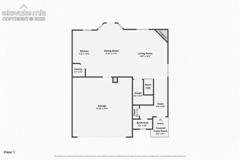 Floorplan - 10993 Avena Rd, Peyton, CO 80831 photo 1 of 2
