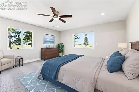 Bedroom - 4520 N Ramah Hwy, Yoder, CO 80864 photo 12 of 13