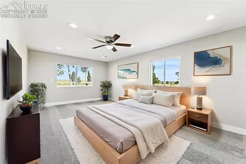 Bedroom - 4520 N Ramah Hwy, Yoder, CO 80864 photo 7 of 13