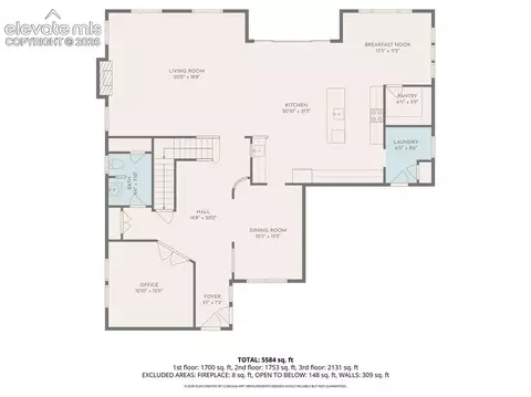 Floorplan - 10877 Rolling Mesa Dr, Peyton, CO 80831 photo 2 of 4