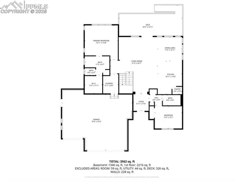 Floorplan - 928 Graywoods Ter, Monument, CO 80132 photo 2 of 3