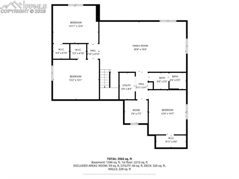 Floorplan - 928 Graywoods Ter, Monument, CO 80132 photo 1 of 3