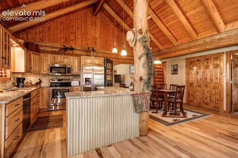 Kitchen - 1471 County Road 51, Divide, CO 80814 photo 5 of 6