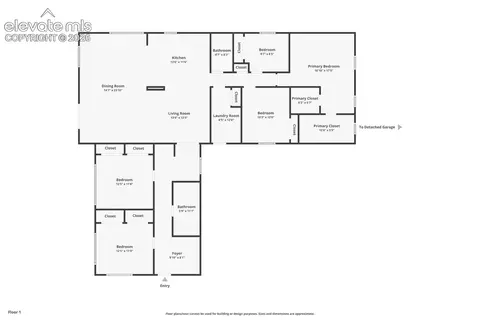 Floorplan - 20402 County Road 2, Rush, CO 80833 photo 1 of 2
