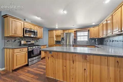 Kitchen - 35035 Shear Rd, Yoder, CO 80864 photo 3 of 4
