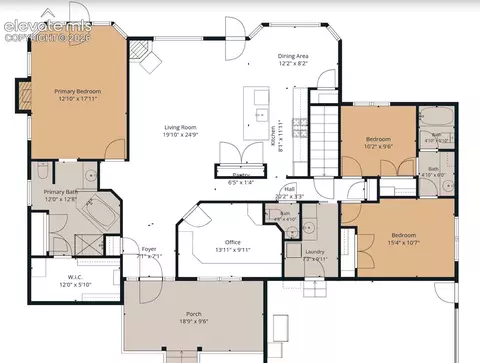 Floorplan - 4882 Antelope Trl, Elbert, CO 80106 photo 1 of 2