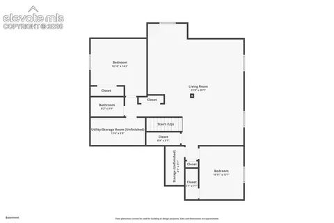 Floorplan - 9419 Beryl Dr, Peyton, CO 80831 photo 1 of 3