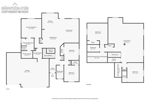 Floorplan - 9419 Beryl Dr, Peyton, CO 80831 photo 2 of 3