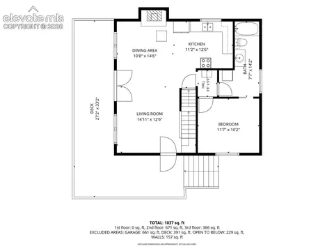 Floorplan - 74 Noxibee Ct, Jefferson, CO 80456 photo 2 of 3