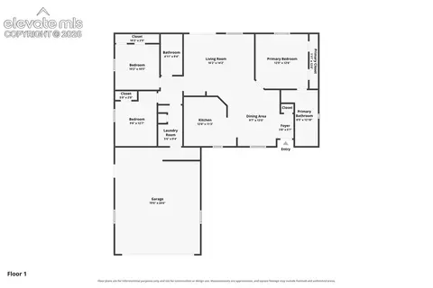 Floorplan - 5510 Whipshaw Rd, Peyton, CO 80831 photo 1 of 1