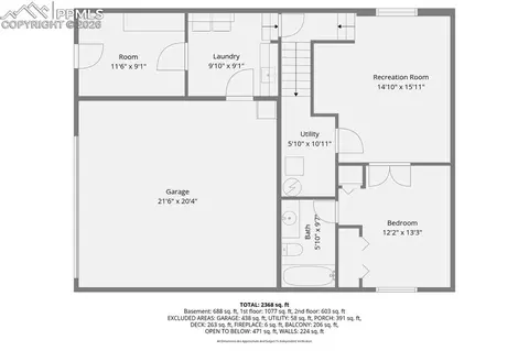 Floorplan - 18185 Gray Mare Ln, Peyton, CO 80831 photo 3 of 3