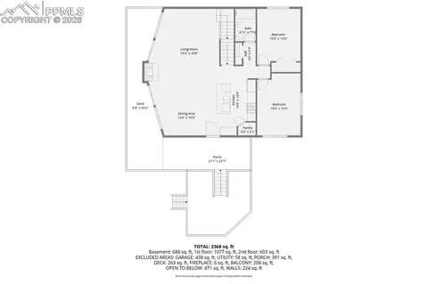 Floorplan - 18185 Gray Mare Ln, Peyton, CO 80831 photo 1 of 3