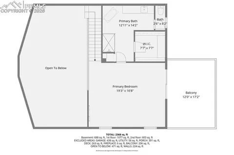 Floorplan - 18185 Gray Mare Ln, Peyton, CO 80831 photo 2 of 3